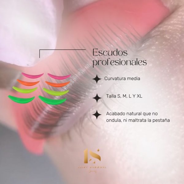 Escudos profesionales para lifting de pestañas. - Imagen 2