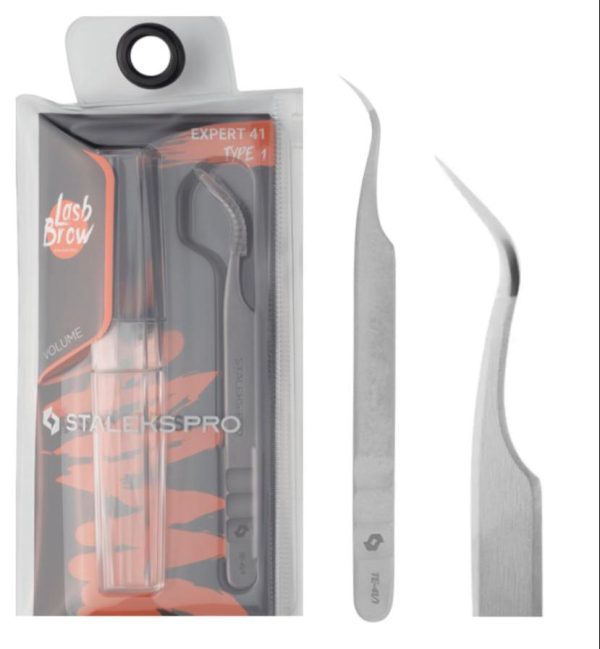 Pinza EXPERT para Pestañas TE-41/1